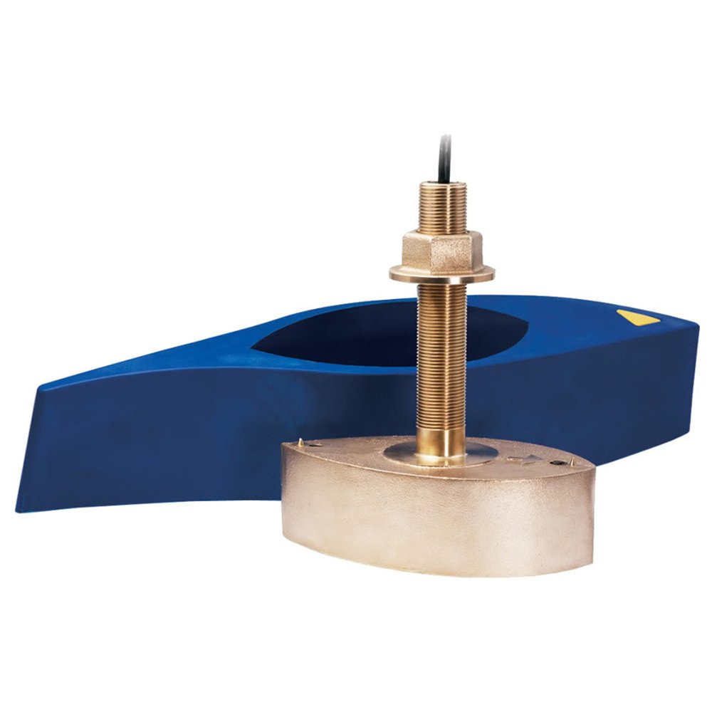 Bronze Furuno 526T-HDN Broadband Thru-Hull Transducer w/Temp and Hi-Speed Fairing Block, 1kW (No Plug)