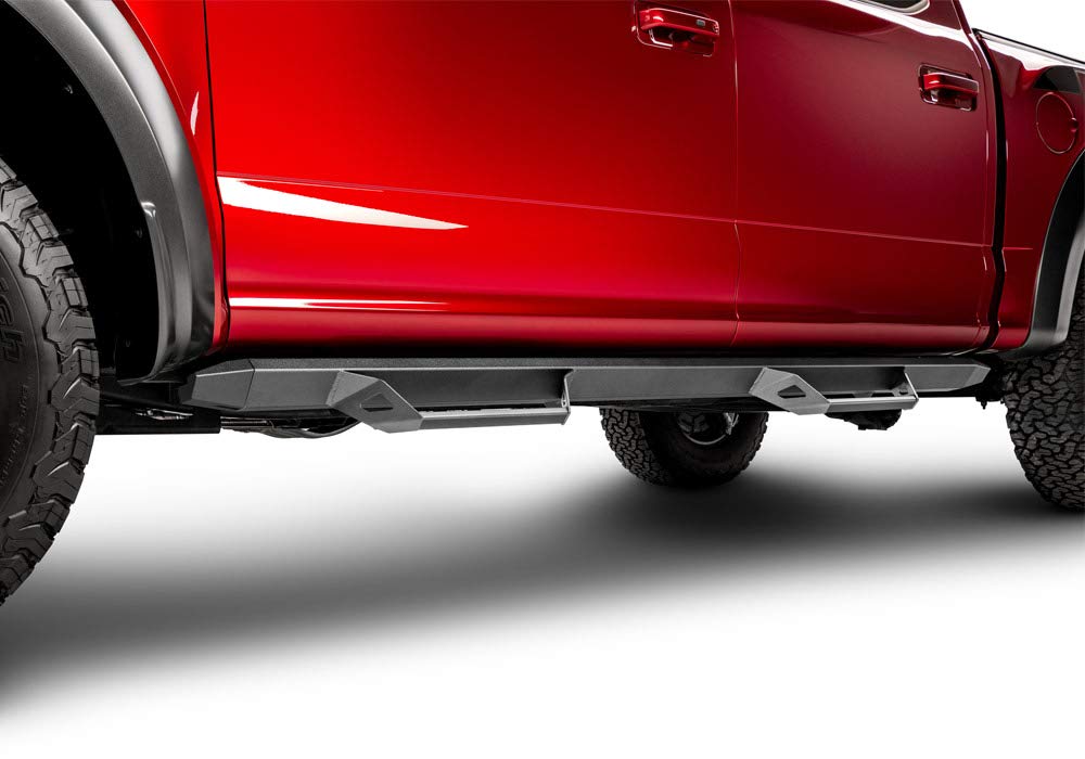 N-Fab Predator Pro Steps | Cab Length, Textured Black | PRC1980CC-TX | Fits 2019-2022 Chevrolet/GMC 1500, 2020-2021 2500/3500 Next Generation Crew Cab All Beds, SRW/DRW Gas/Diesel