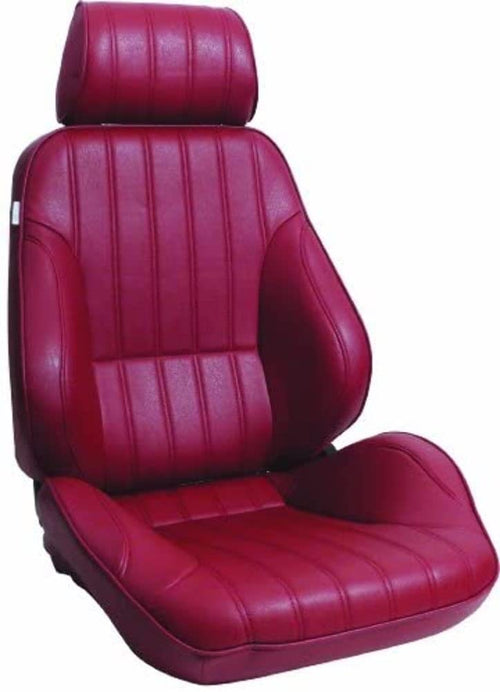 Red Vinyl Racing Rally Recliner Right Seat ProCar by Scat 80-1000-58R