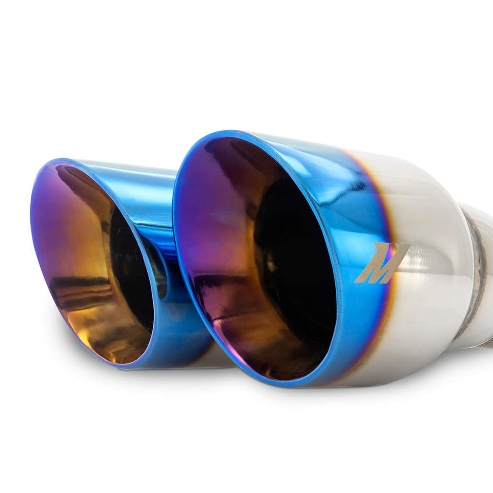 Mishimoto Exhaust Tips Dual Offset, 2.5" Inlet, 3" Outlet