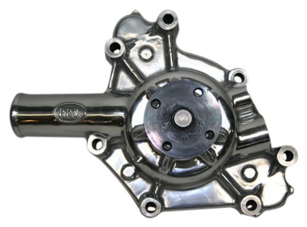 Performance Quotient PRW 1431810 High Flow Aluminum Polished Water Pump for Mopar 318-360 1969-85