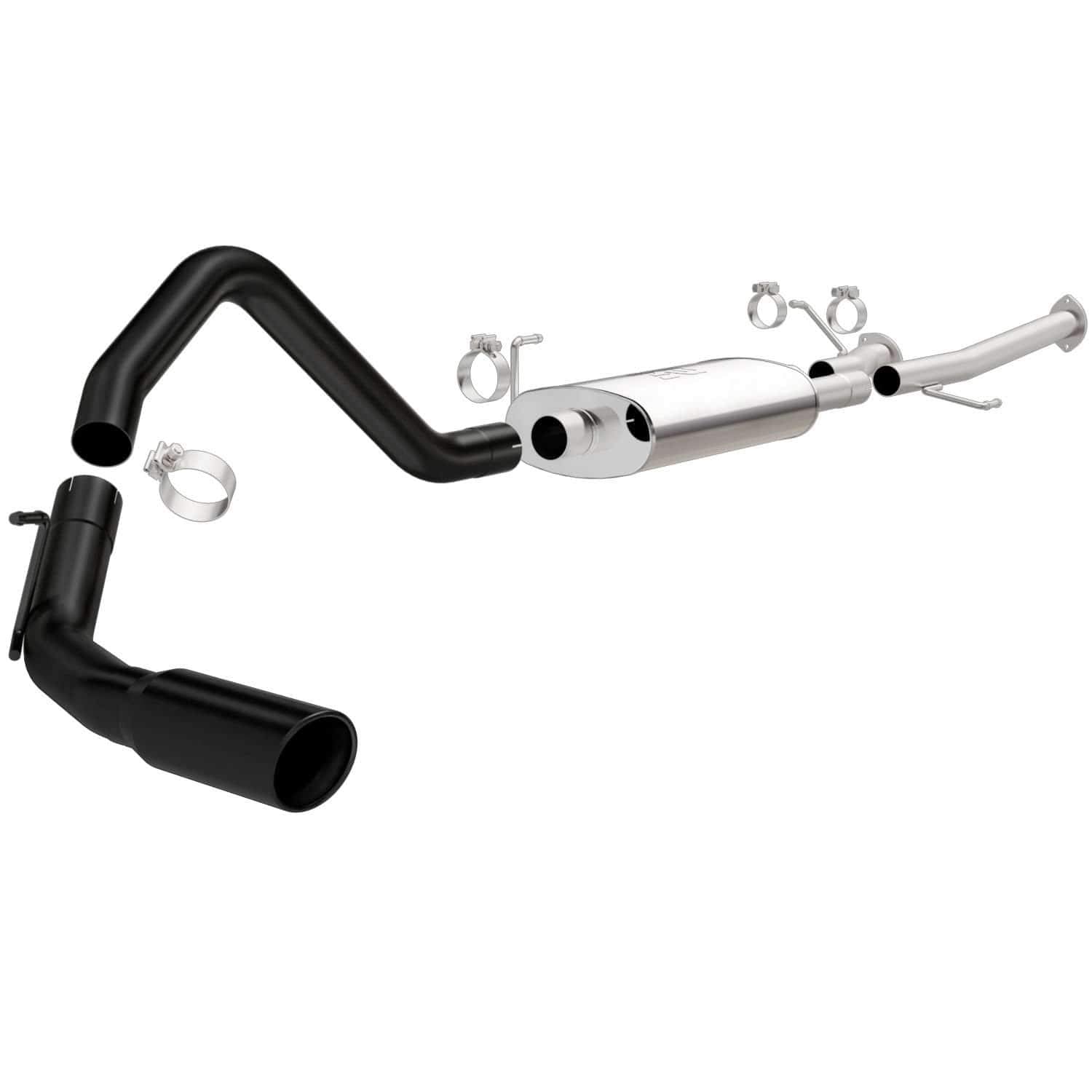 Performance MagnaFlow Exhaust System 15368: Cat-Back, Street Series, Compatible with 2009-2013 Toyota Tundra