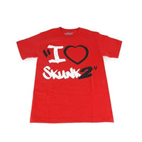 I Heart Skunk2 'T-Shirt (Red, XX-Large)