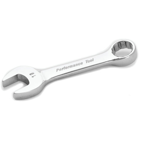 19mm Performance Tool Stubby Combo Wrench
