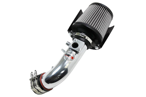 HPS Performance Shortram Polish Air Intake Kit + Heat Shield Cool Ram Compatible for 2007-2009 Honda CR-V 2.4L, 827-588P