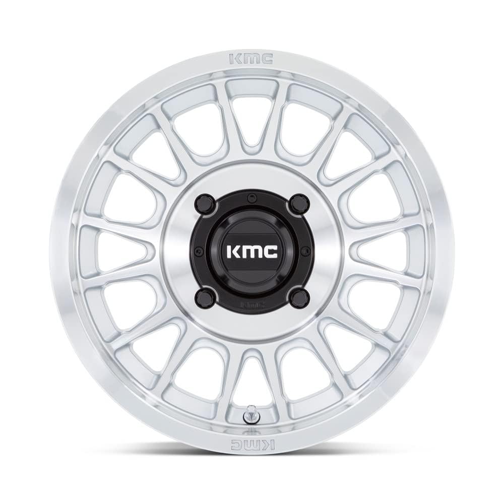 KMC KS138 Powersports 15X7 4X156 SLV-MACH-FC 10MM - KS138SD15704410