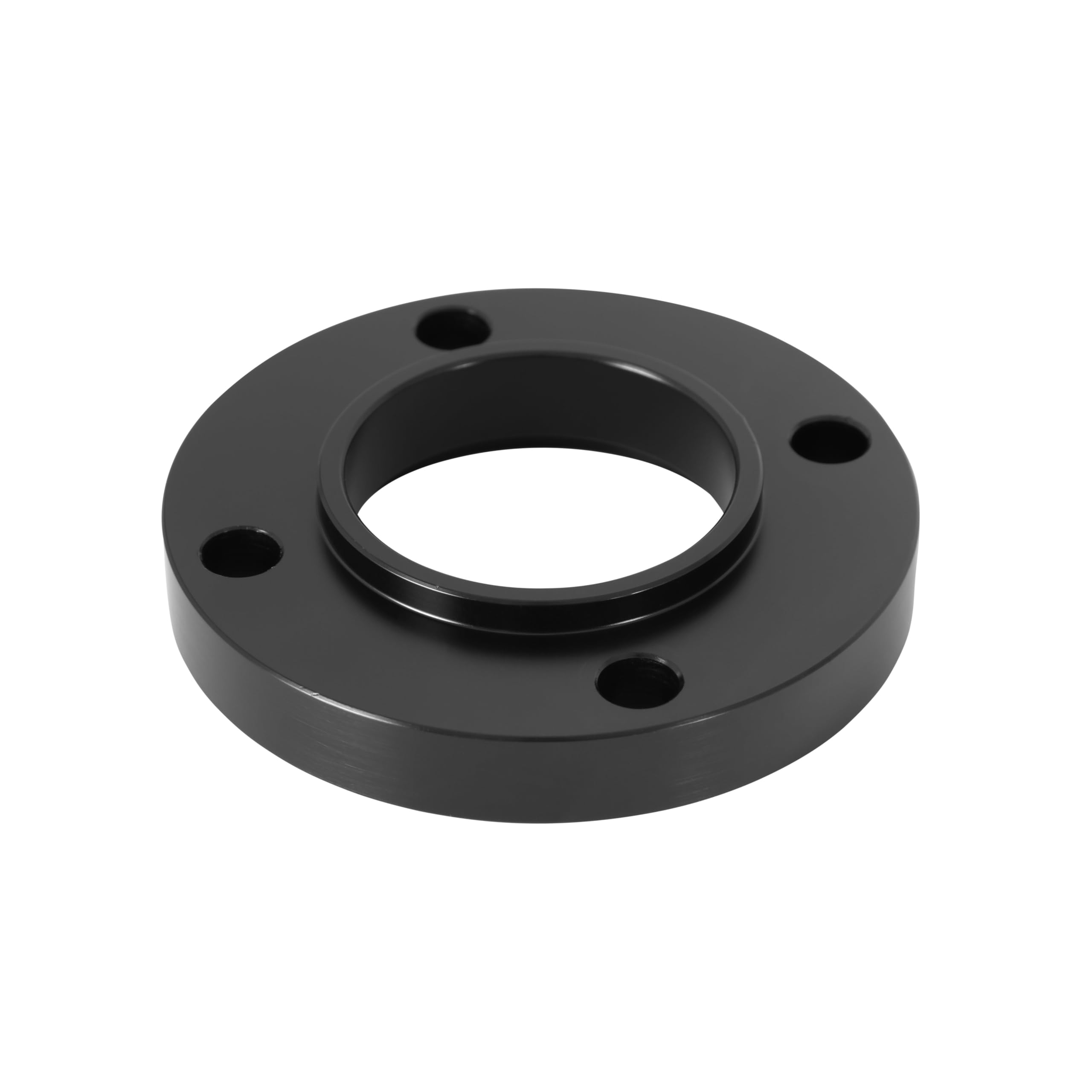 Holley Crankshaft Pulley Adapter 97-447 - 3.375-Inch Damper - 4-Bolt - Black