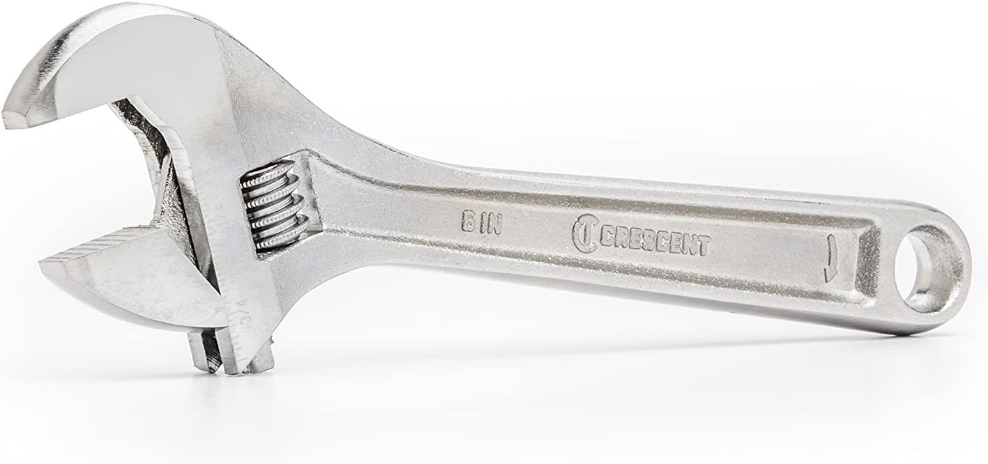 6" Crescent Adjustable Wrench - Bagged - AC26BK