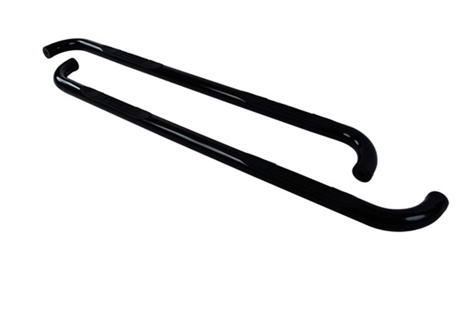 4000 Series Go Rhino SideSteps - Cab Length | Mild Steel, Black | 4045B | Fits 1999-2013 Chevrolet/GMC Silverado/Sierra 1500/2500 Extended Cab; 20-13 Silverado/GMC Sierra 2500HD/3500/3500 HD Ext Cab