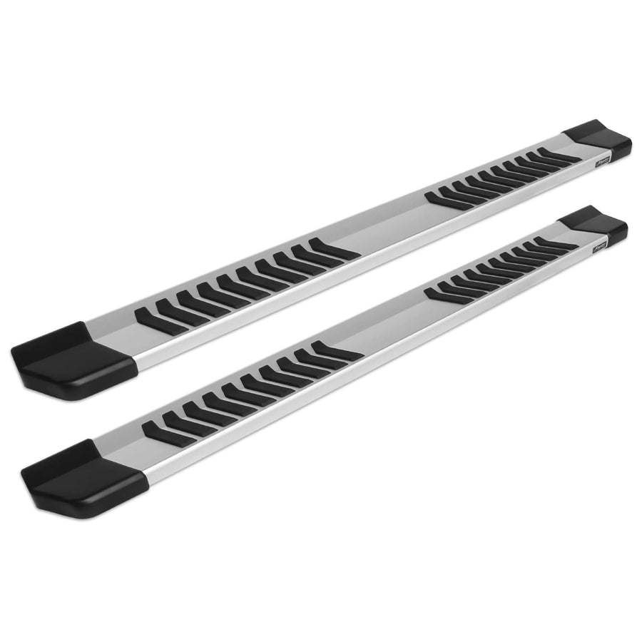6in OEM Style Slide Track Boards - Brushed Aluminum - 1768-ALM