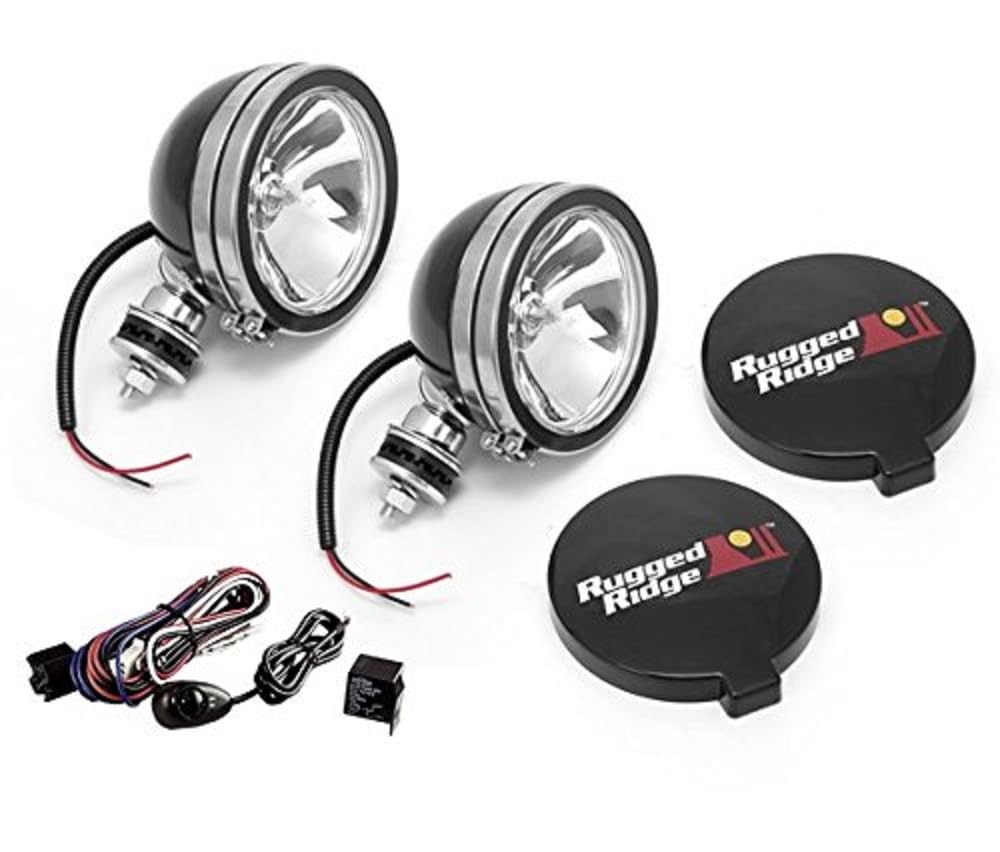 Light Kit Rugged Ridge | 6" Housing, 2-Piece | 15207.51 | Fits 1999-2025 Jeep Universal