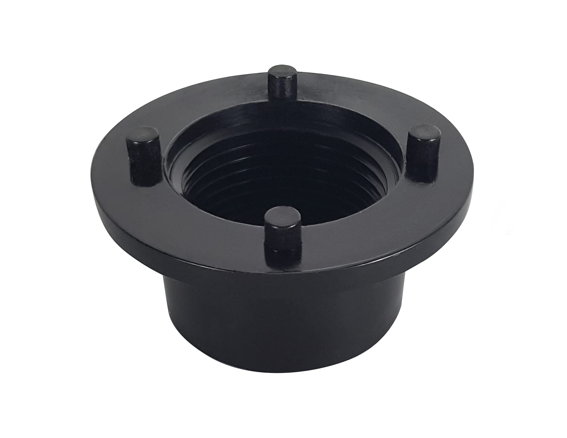 Flush ICON 14396 Spin Fitting, 1" FPT, Black