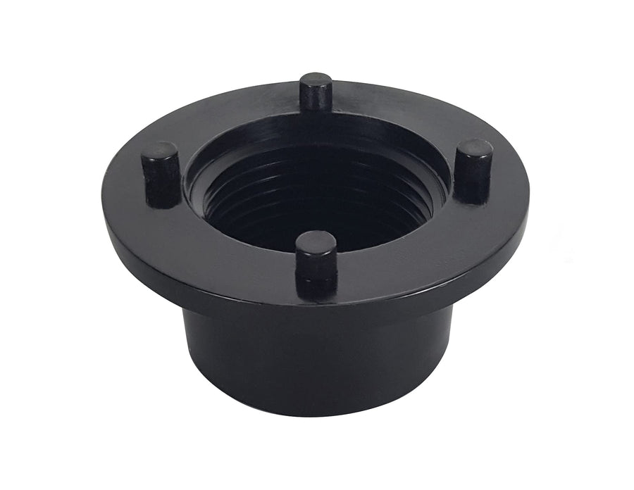 Flush ICON 14396 Spin Fitting, 1" FPT, Black