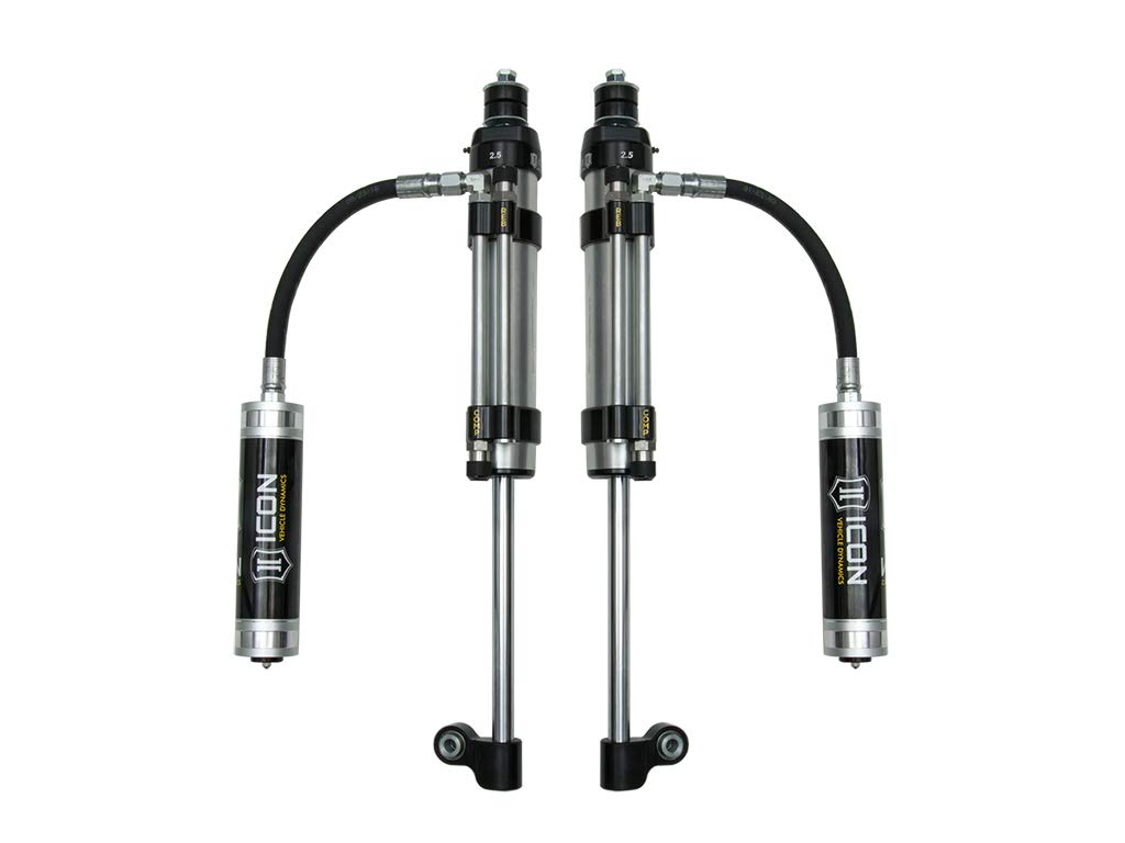 Rear ICON Vehicle Dynamics RTX 2.5 Omega Bypass RR Shocks, Pair, Compatible with 2005-Up Toyota Tacoma, 59926P