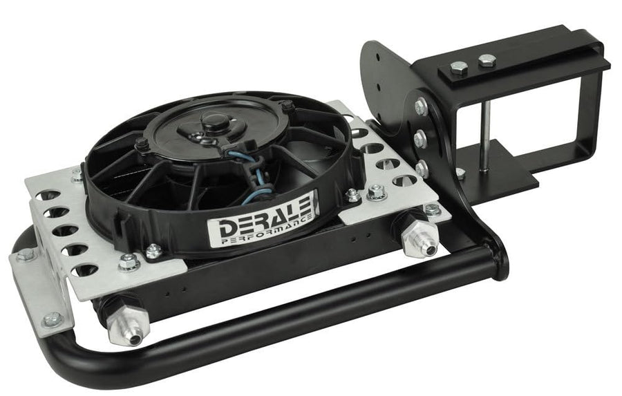 Jeep Wrangler Derale 20561 Direct Fit Automatic Transmission Cooler, Black