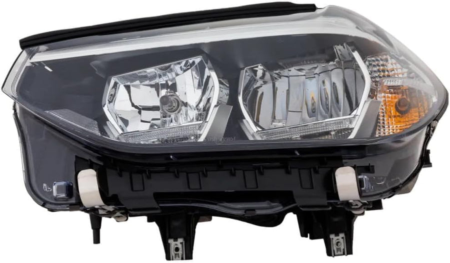 DEPO Automotive ACK for BMW X-3 18-21 Headlight LED without Adaptive without CORNERING Lamps without Logo LH Driver Side CAPA Replaces OEM: 63 11 7 466 127 Partslink: BM2518180C