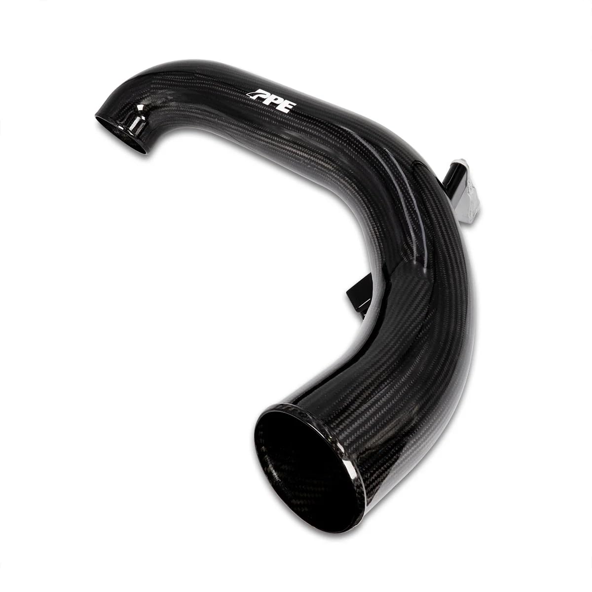 PPE Zilla Carbon Fiber Twill Weaved Intake Tube Compatible with 2020-2024 GM 1500 3.0L Diesel Engines Silverado Sierra 115020360