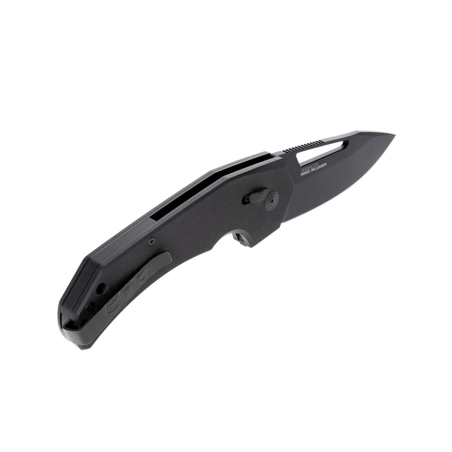 Prohen XR SOG 3.4" Professional Tactical Folding Knife | Ultra-Sharp 4mm-Thick Cryo D2 Steel, Textured Ergonomic G10 Handle