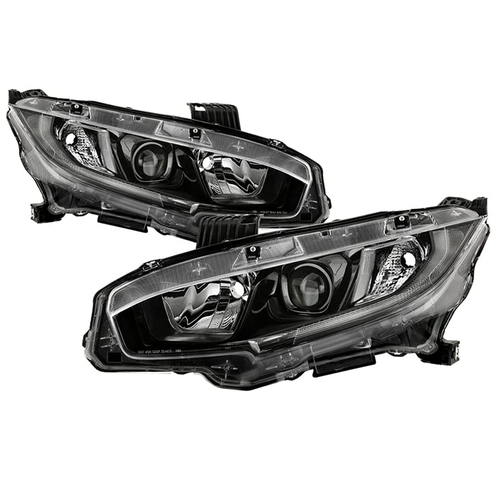 Projector Headlights Xtune (HD-JH-HC16-AM-BK) (OE)