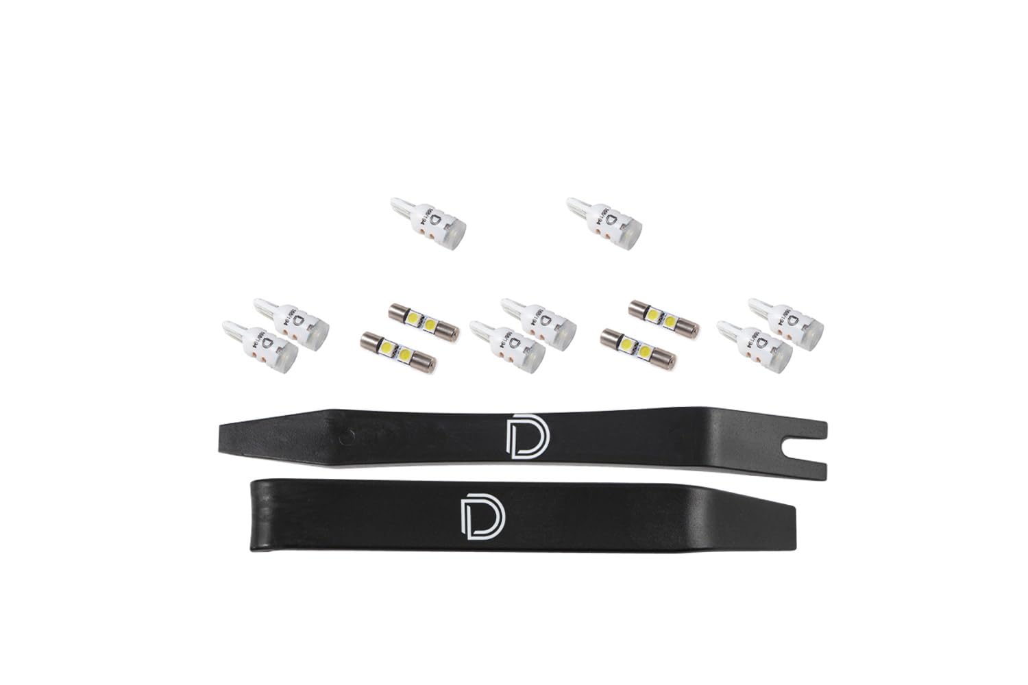 Diode Dynamics interior bulb pack LED compatible with Chevrolet Cruze 2011-2015, Stage 2