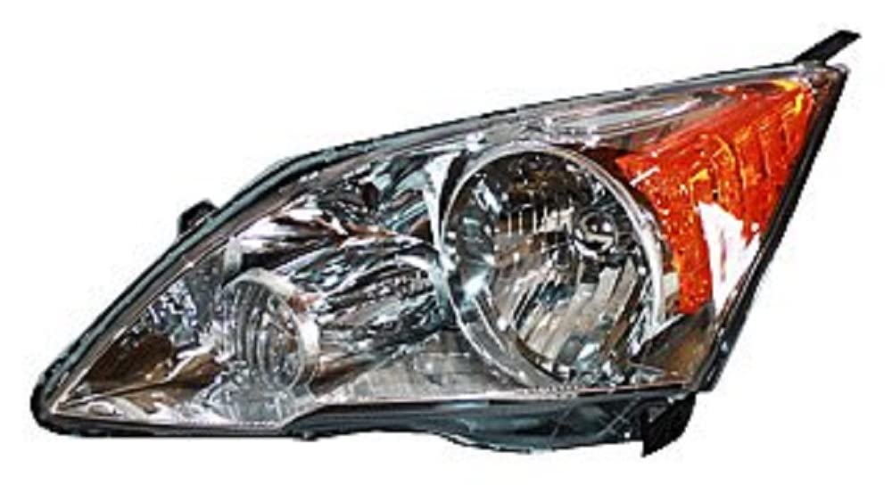 Left TYC Headlight Assembly Compatible with 2007-2011 Honda CRV