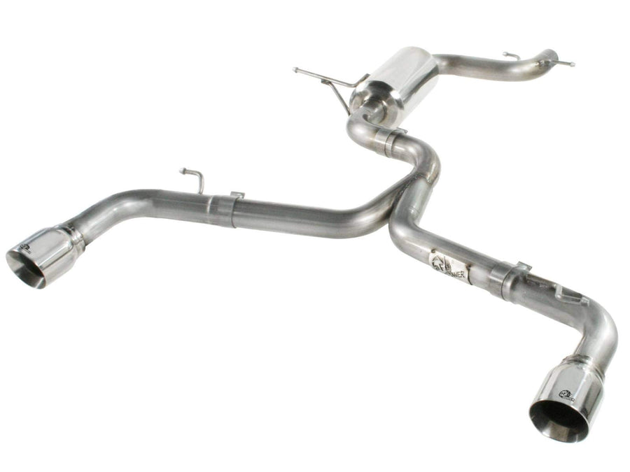 Cat-Back Exhaust System aFe 49-36407 with Polished Tip for VW Beetle