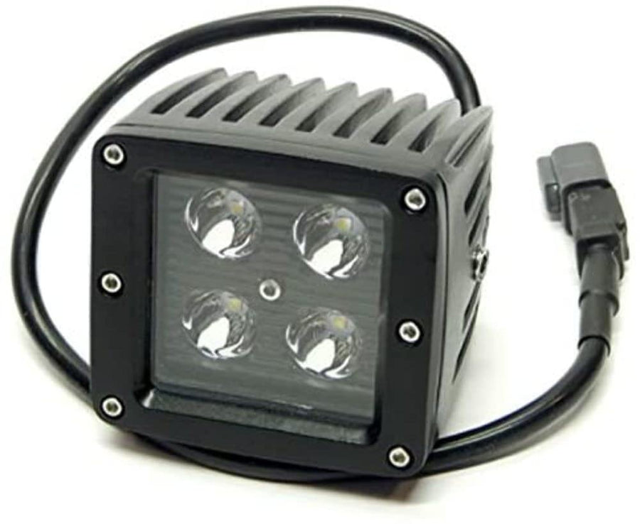3" X 3" Southern Truck 16W Square Led Light Flood 1,440 Lumens Each Black Series