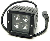 3" X 3" Southern Truck 16W Square Led Light Flood 1,440 Lumens Each Black Series