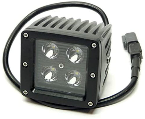 3" X 3" Southern Truck 16W Square Led Light Flood 1,440 Lumens Each Black Series