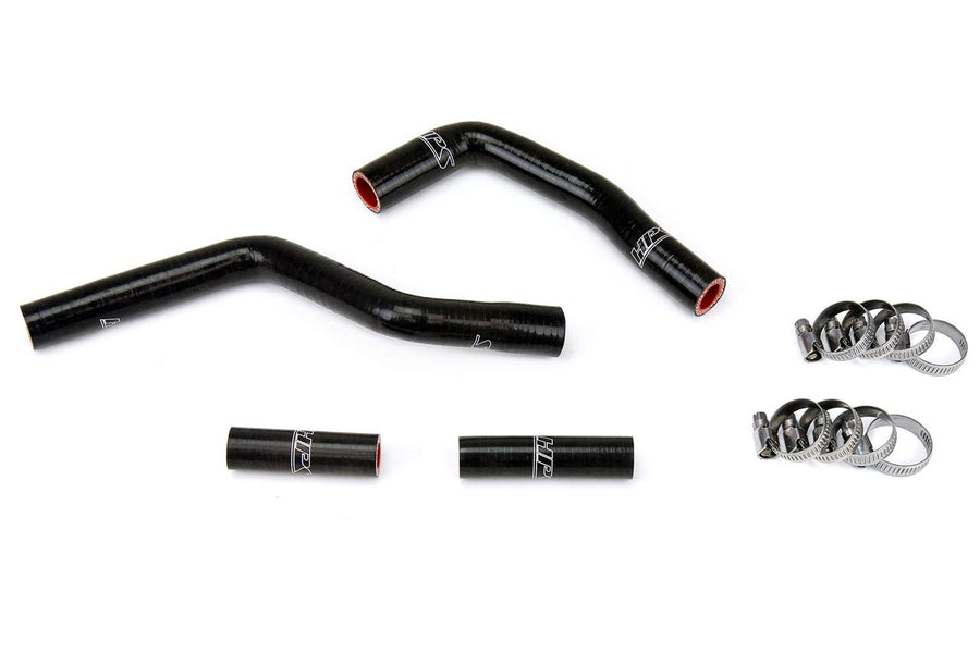 Black HPS 57-1350-BLK Silicone Radiator Coolant Hose Kit