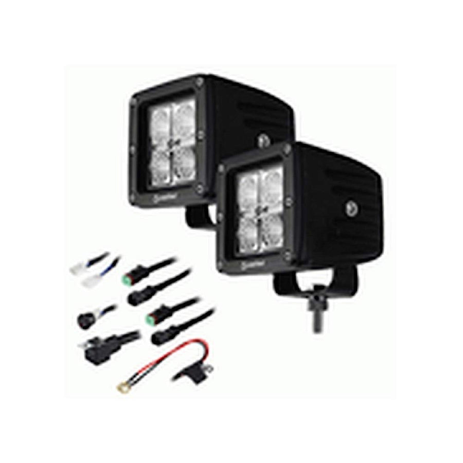 Metra Heise 3 Inch 4 LED Cube 2 Light Kit (HE-CL22PK)