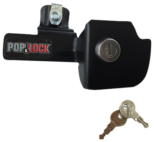 Manual Tailgate Lock – Pop & Lock for Chevy Silverado and GMC Sierra, Fits 1999 to 2007 Models (Black, PL1100)
