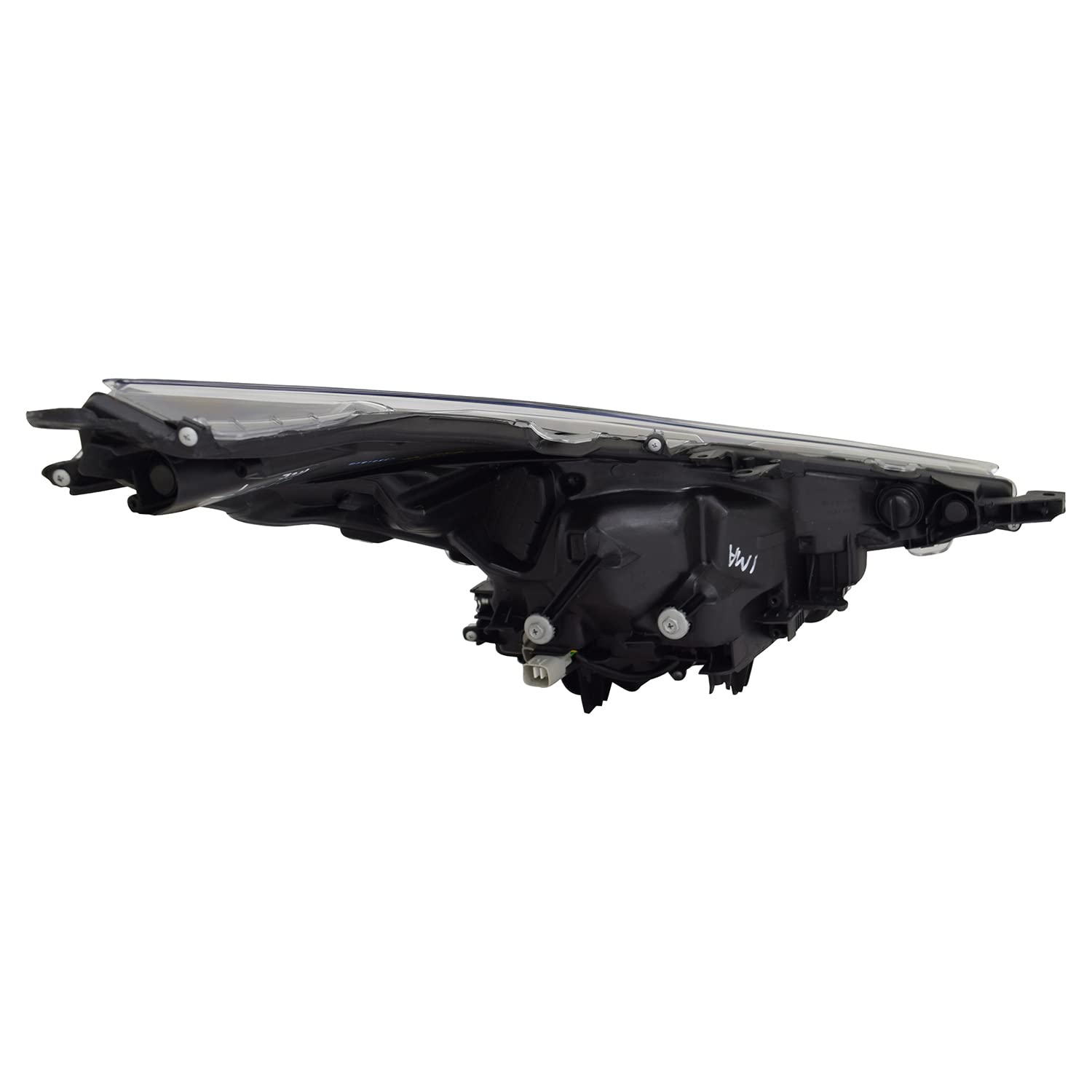 Left TYC Headlight Assembly Compatible with 2016-2018 Toyota Prius