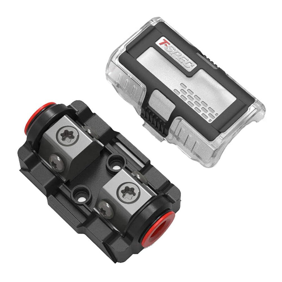 Dual T-Spec MANL 1/0-4/8 AWG Fuse Holder