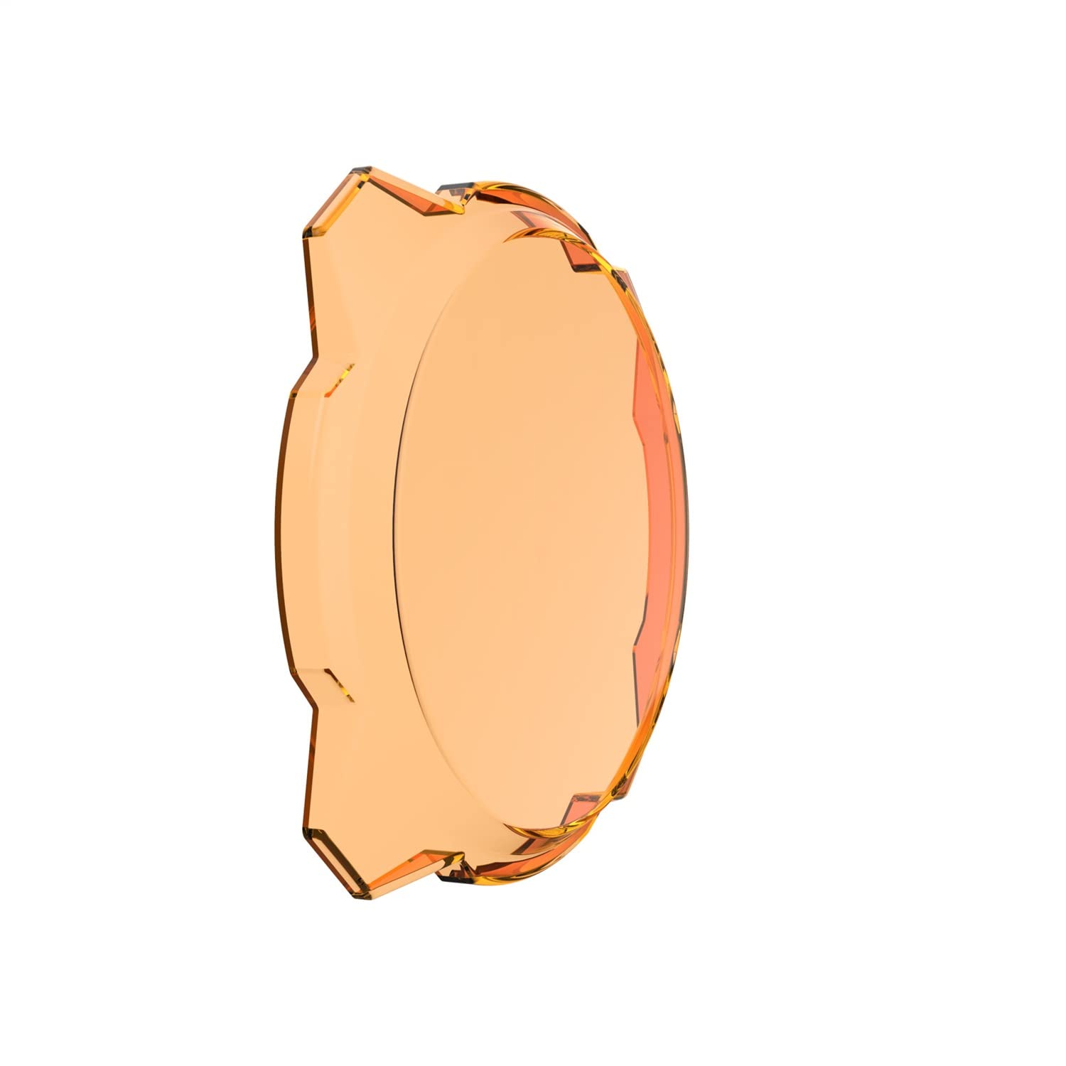 KC HiLiTES Gravity LED Pro6 Light Shield Cover 5112 6 In. Amber Light Shield Cover