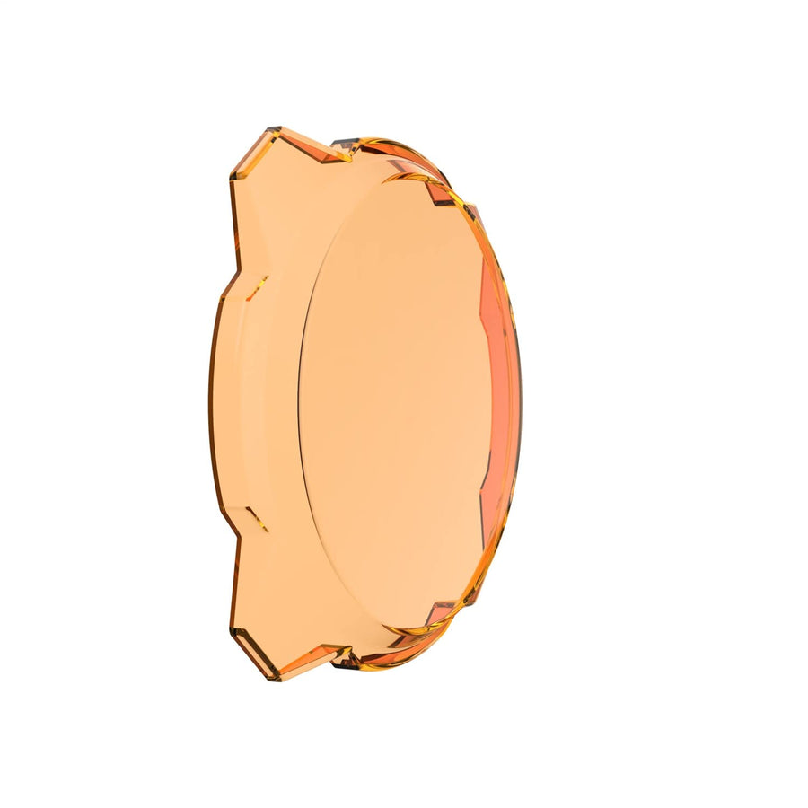 KC HiLiTES Gravity LED Pro6 Light Shield Cover 5112 6 In. Amber Light Shield Cover