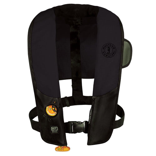 Mustang HIT Survival Mustang Automatic Inflatable PFD - Law Enforcement Edition w/Customizable Back Flap - Orange/Black