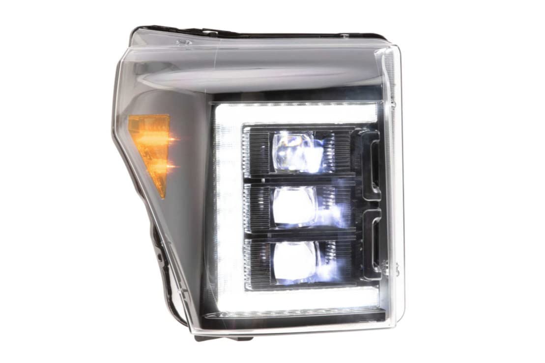 Morimoto XB LED Headlights Pair Fits Ford Super Duty 2011-2016, Plug and Play Assemblies (LF505-ASM)