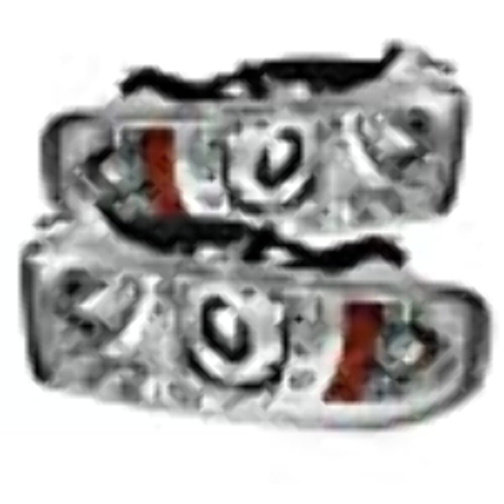 Chrome/Clear Spyder Auto 5010094 LED Halo Projector Headlights