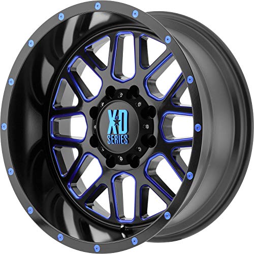 XD 20X10 XD820 5X5.0 S-BLK MACH BTCC -24MM - XD82021050524NBC