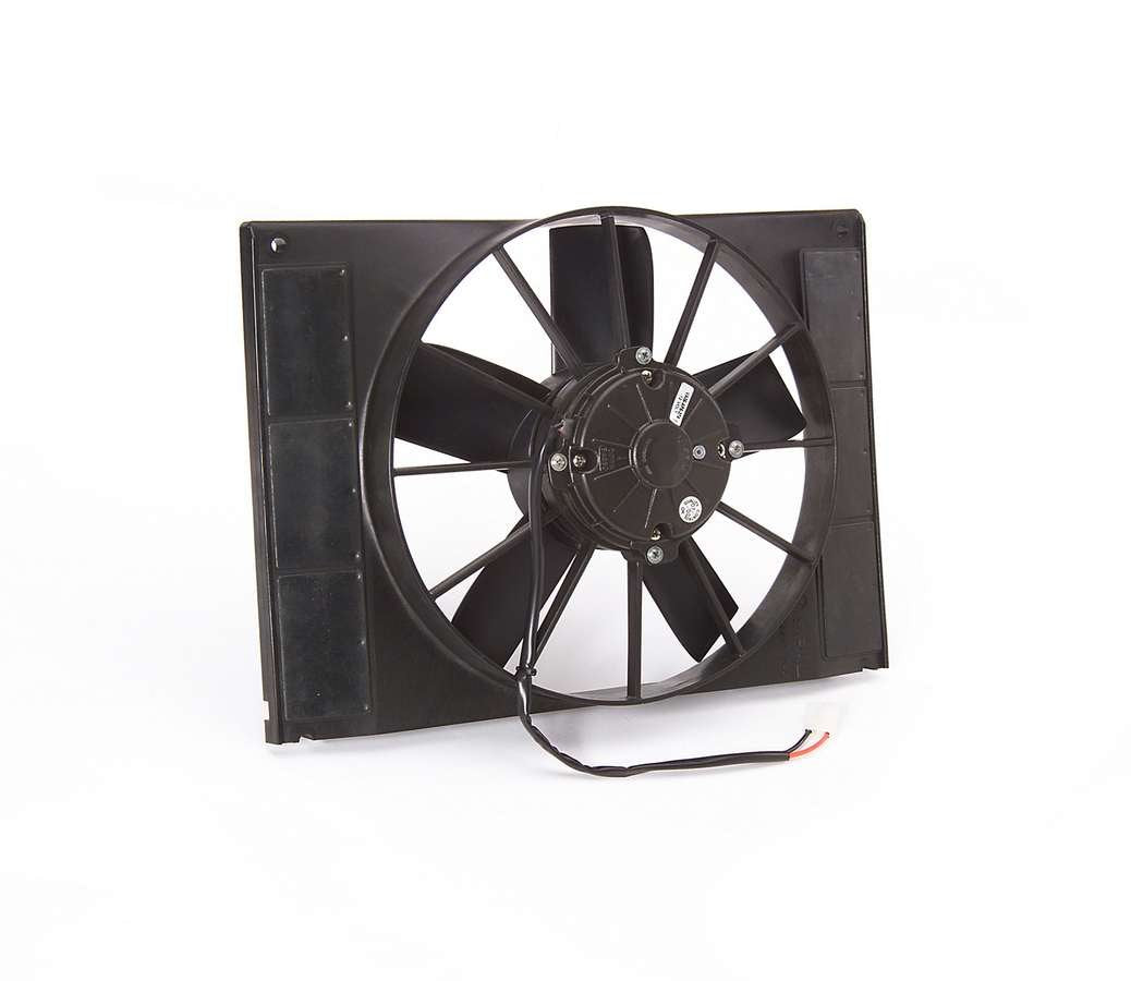 75013 Be Cool Euro-Black 11" High-Torque Electric Puller Fan