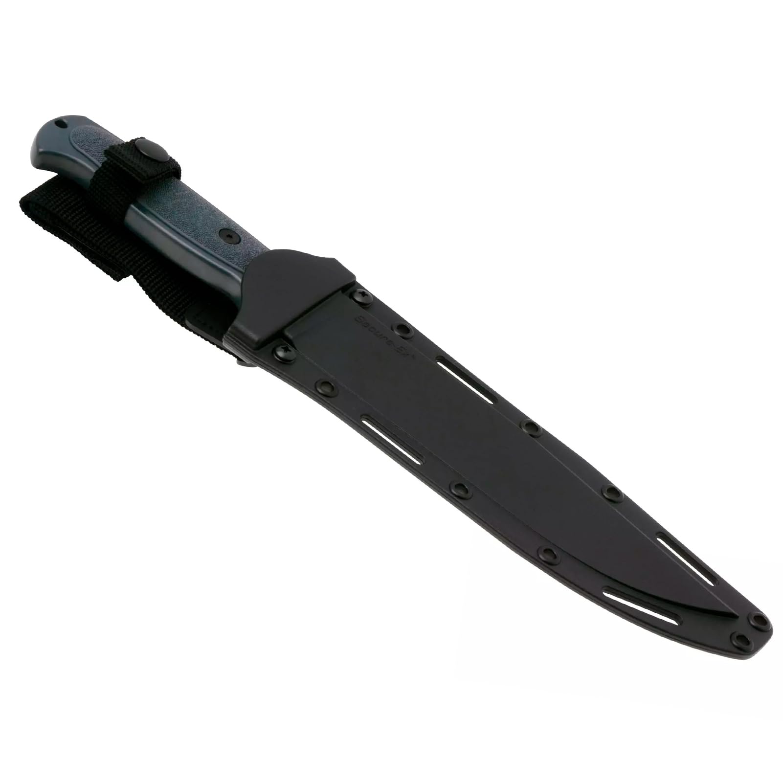 Cold Steel Survivalist Drop Forged 8" 52100 High-Carbon Steel Clip Point Fixed Blade EDC Tactical Hunting Utility Knife, 5" Ergonomic Handle, Weather-Resistant Secure-Ex Sheath