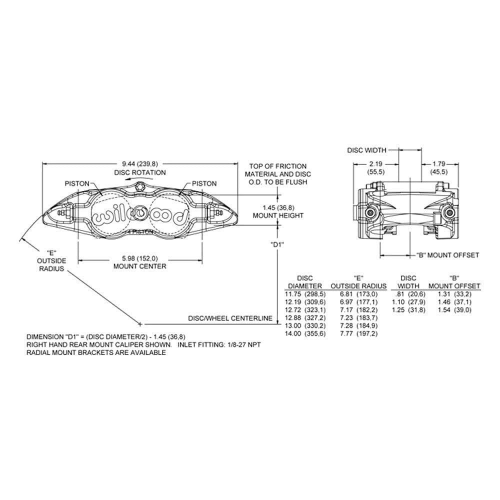 Red Caliper-FNSL4R