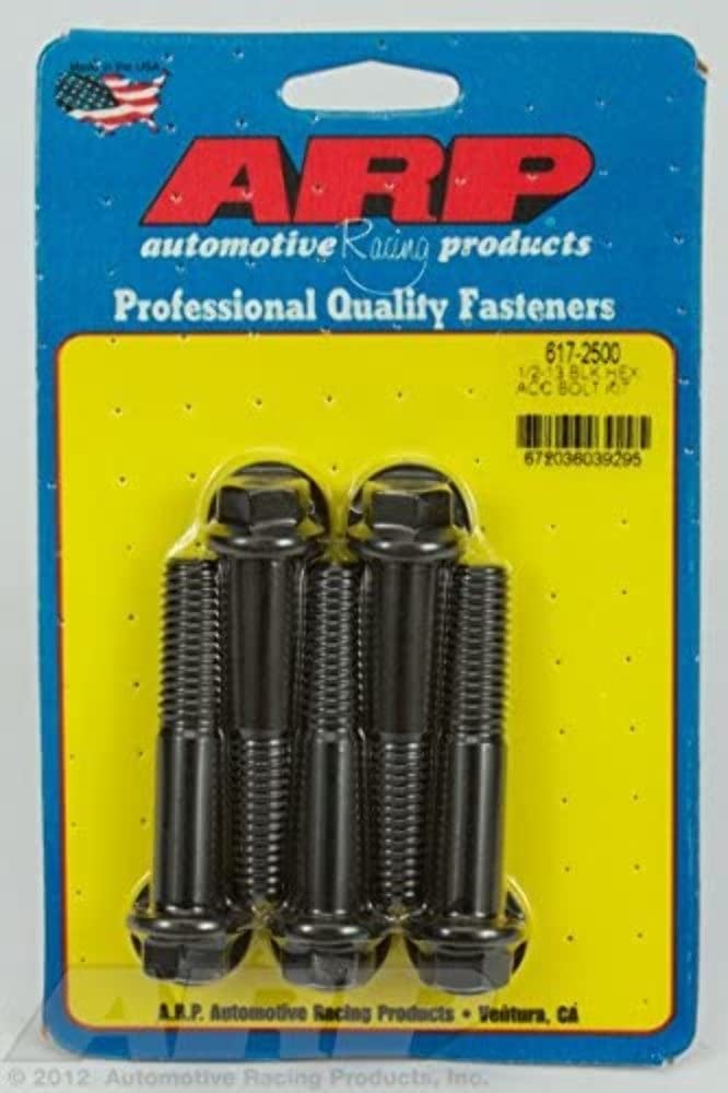 Hex Bolt ARP 617-2500, 1/2"-13, Pack of 5