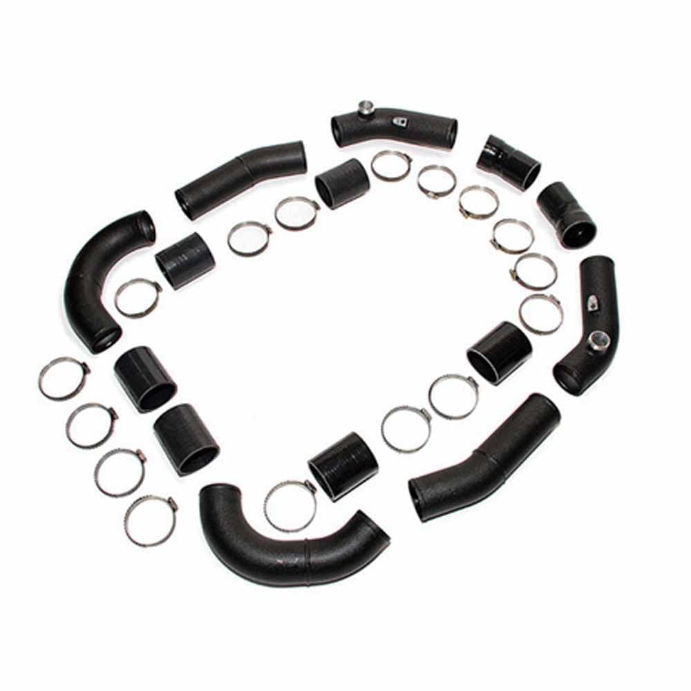 Upper ALPHA Intercooler Pipe For Speed Density Only - For Use With Stock Intercooler With A TiAL Bov Flange