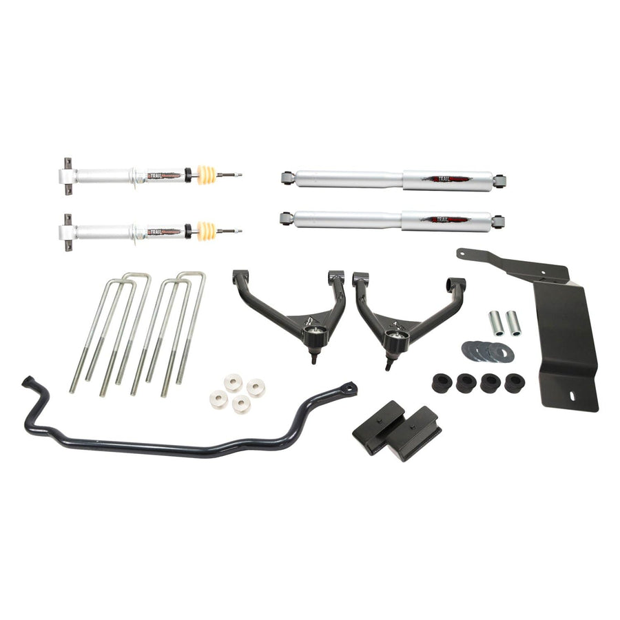 Belltech® 150207TPS - Belltech® 2007-2013 Silverado/Compatible/Replacement Part for a Sierra 1500 4wd (Ext & Crew Cab) 4in. Lift w/Front Sway Bar