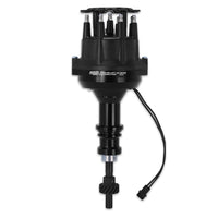 Small Diameter MSD Pro-Billet Distributor, Iron Gear, Black