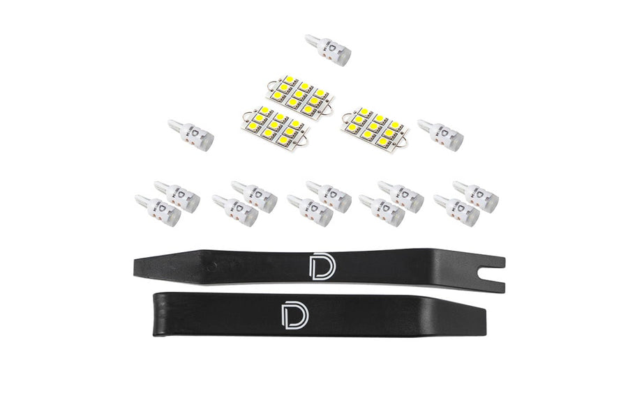 Diode Dynamics interior bulb pack LED compatible with Chevrolet Impala 2006-2012, Stage 1