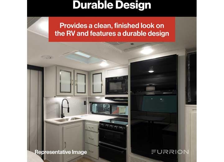 Furrion Retrofit Door 18.1" x 18.1" for Tankless RV Water Heating System FWH46EA-PS-AM White