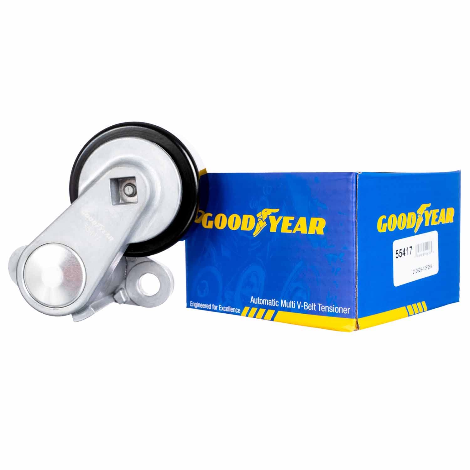 Automatic Belt Tensioner Goodyear Belts 55417 - Isuzu Ascender (2003-2006), Cadillac Escalade EXT (2002-2008), Chevrolet Silverado 2500 (1999-2008), GMC Sierra 1500 Classic (2007)